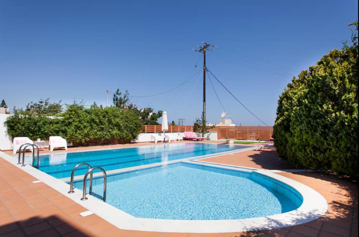 Artemis Luxury Villa - Hersonissos Private Pool Oasis Exterior photo